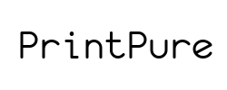 PrintPure - logo